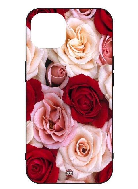 Protective Flower Print Wave Custom Phone Case For Apple iPhone 12 Pro Max