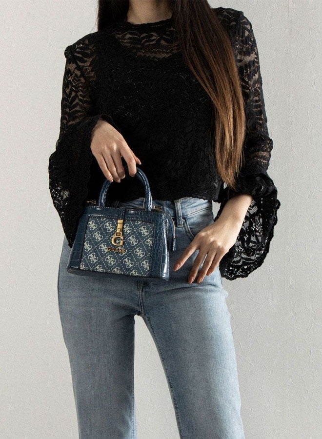 جيست زخارف كلاسيكية عتيقة مقترنة بحقائب نسائية وحقائب يد وحقائب كروس بطبعة التمساح - Image 1