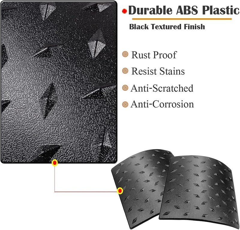 Bentolin Cowl Body Armor Powder Coated Finish Outer Cowling Cover Compatible with Jeep Wrangler JK Rubicon Sahara X Off Road Sport Unlimited 2/4 Door 2007-2018 - Image 3