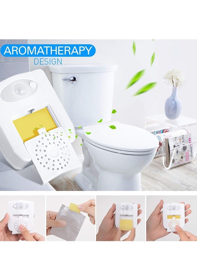 Toilet Light Motion Sensor Detection Led Light with Aroma Toilet Toilet Restroom Night Light Gadget 16 Color Toilet Light Sensor Light (2 Pieces) - Image 3