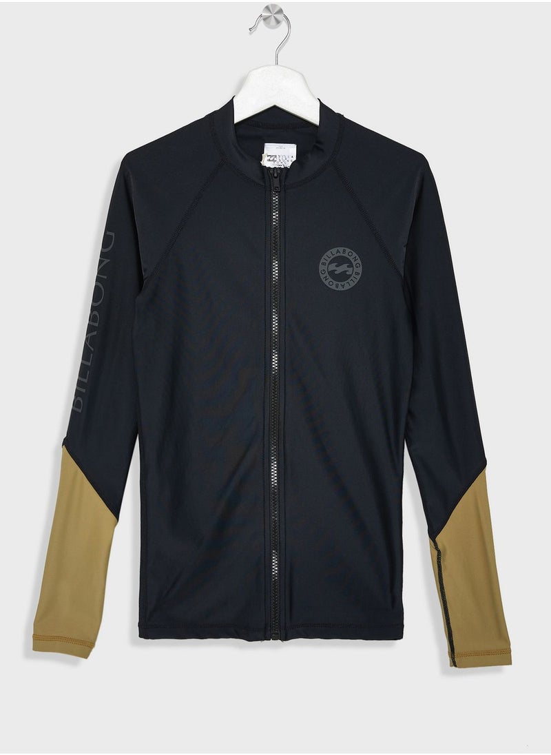 Billabong - Kids Deep Waters Rashguard - Image 1