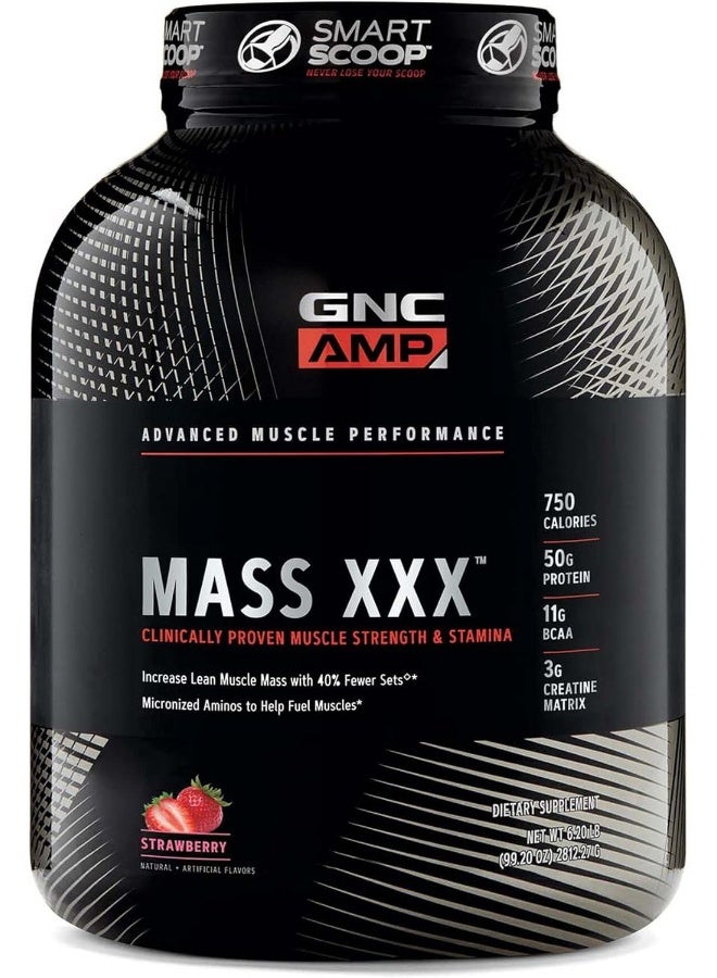 GNC AMP MASS XXX - STRAWBERRY - Image 1