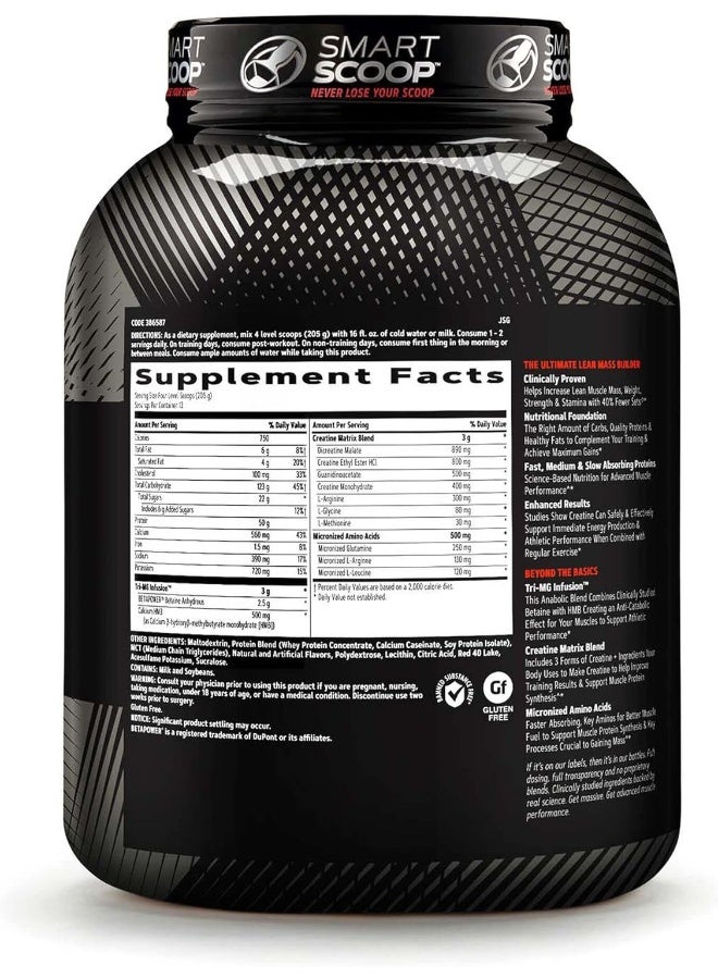 GNC AMP MASS XXX - STRAWBERRY - Image 2