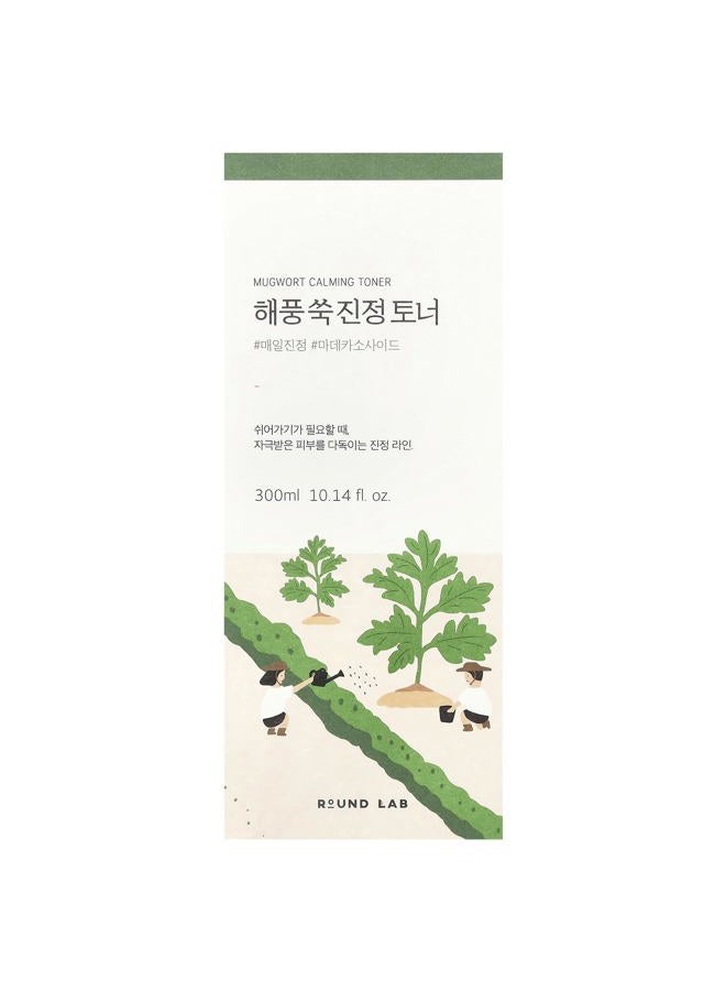 ROUND LAB Mugwort Calming Toner | Redness Calming, Provide a Skin Refresh, Madecassoside, Soothing, Water Type Toner (10.1fl.oz) - Image 2