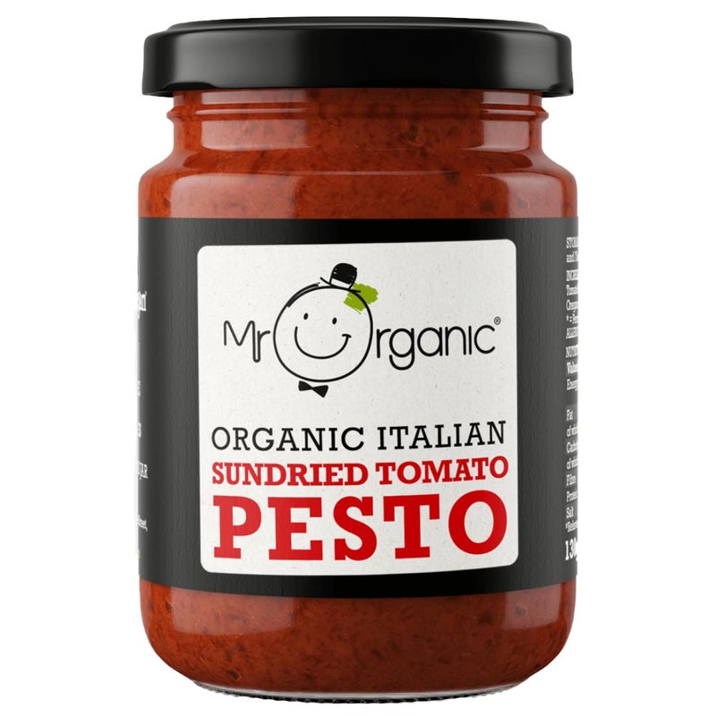 Mr organic Pesto, Sundried Tomato - 130g, Italy - Image 4