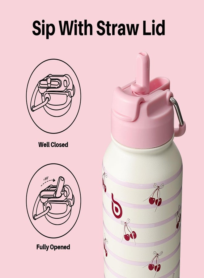 bottle bottle زجاجة ماء معزولة سعة 32 أونصة مع علبة حبوب - Image 2