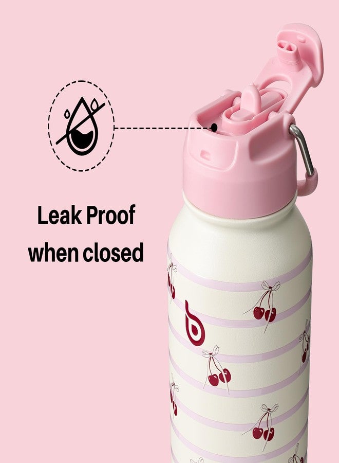bottle bottle زجاجة ماء معزولة سعة 32 أونصة مع علبة حبوب - Image 3
