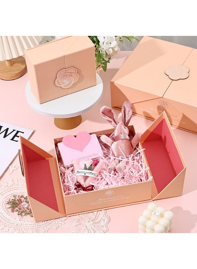 Bukela 20×18×7 cm Gift Box with Magnetic Closure,Gift Box for Birthday Party Wedding Festival Anniversary - Image 4