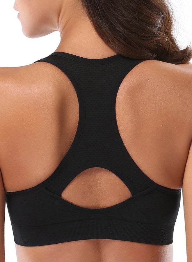 MIRITY Women Racerback Sports Bras - High Impact Workout Gym Activewear Bra, 5color, XL - Image 2