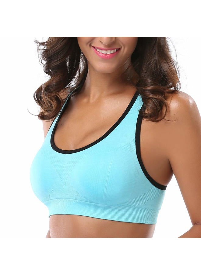MIRITY Women Racerback Sports Bras - High Impact Workout Gym Activewear Bra, 5color, XL - Image 5