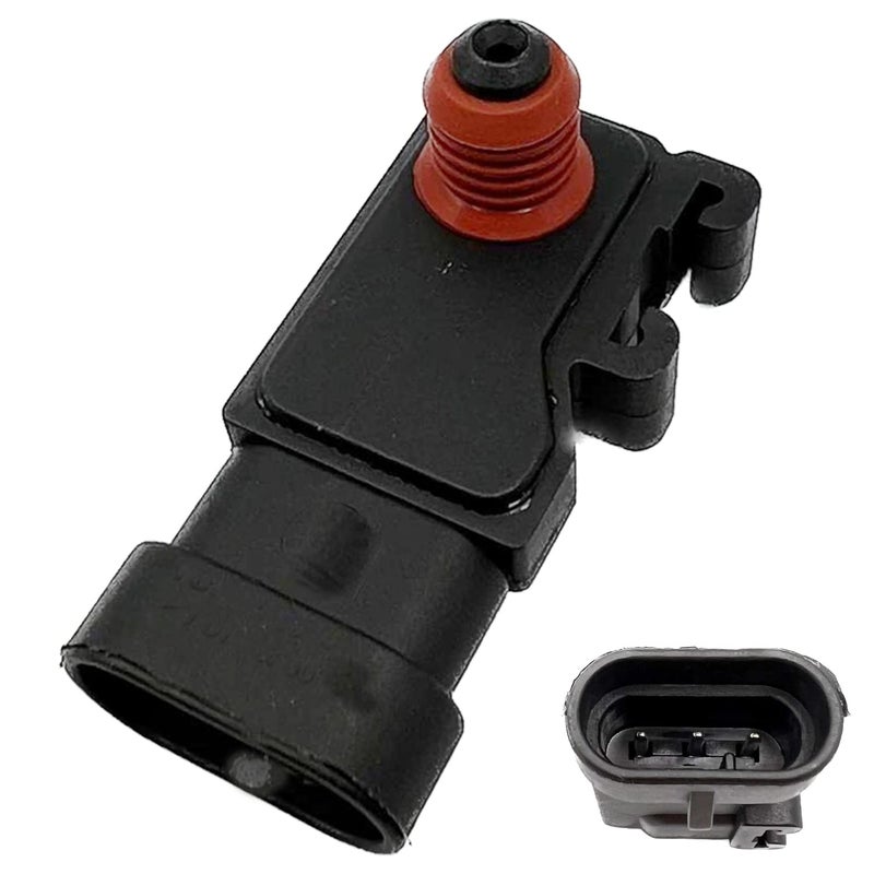 DEVMO Manifold Absolute Air Pressure Map Sensor 213331 16212460 12614970 Compatible with Cavalier Impala Colorado Camaro Rainier Sonoma Grand Ascender CTS 97X Passpor 12575837 8126149700 8162124600