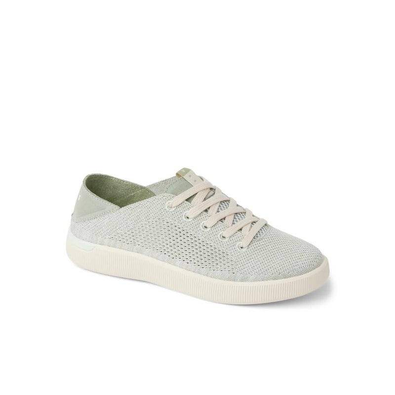 REEF Neptune Womens Shoe, Lightweight & Breathable Stretch Knit Upper, Soft Cushion Footbed, Sage Heather, 5 - Image 4