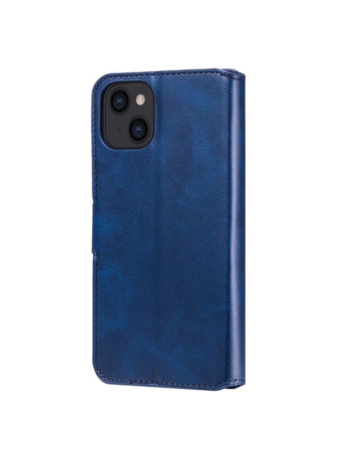 Zaboon Case For iPhone 13 Classic Calf Texture PU + TPU Horizontal Flip Leather Case with Holder & Card Slots & Wallet - Image 3