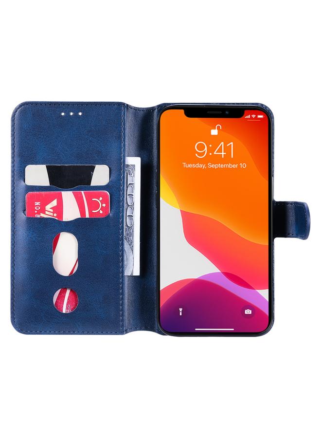 Zaboon Case For iPhone 13 Classic Calf Texture PU + TPU Horizontal Flip Leather Case with Holder & Card Slots & Wallet - Image 4