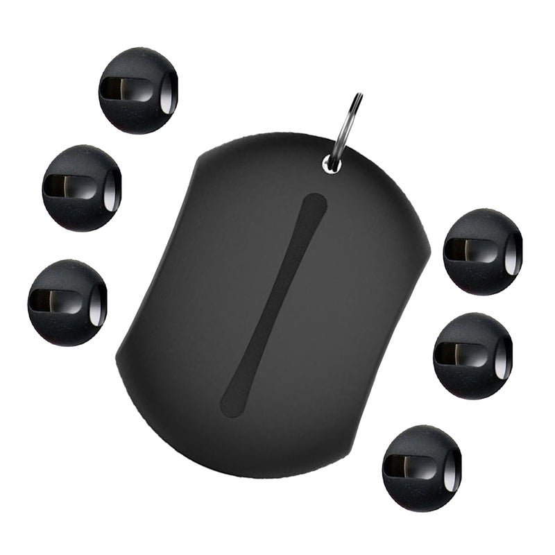 14 Earphone Protectors Set Silicone Earphone Sleeve Earbuds Protective Cover Compatible for Huawei 3 (Black) - Image 4