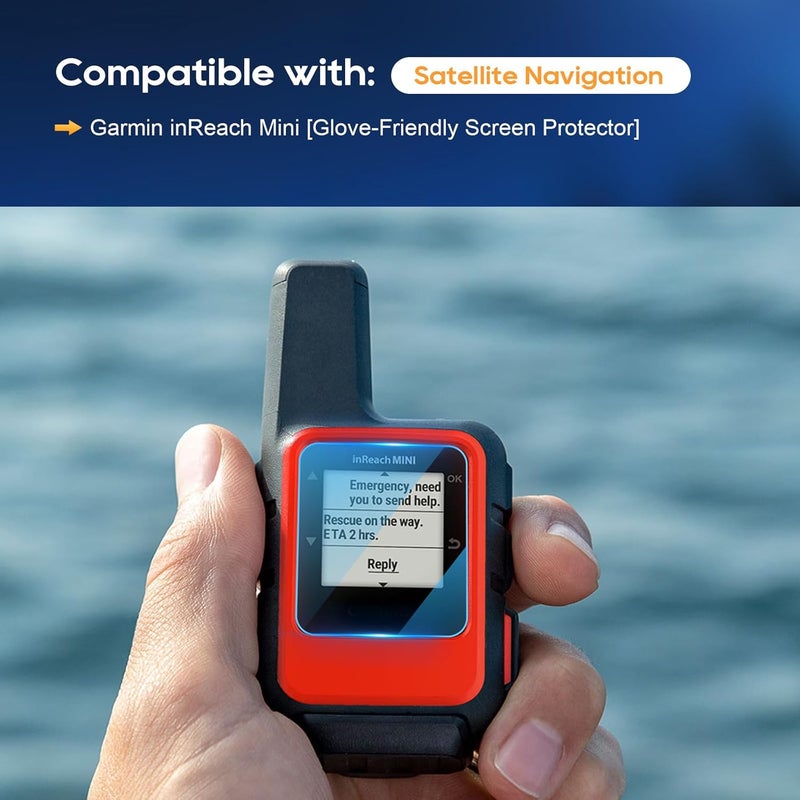 LFOTPP 4PCS Glass Screen Protector for Garmin inReach Mini - Image 5