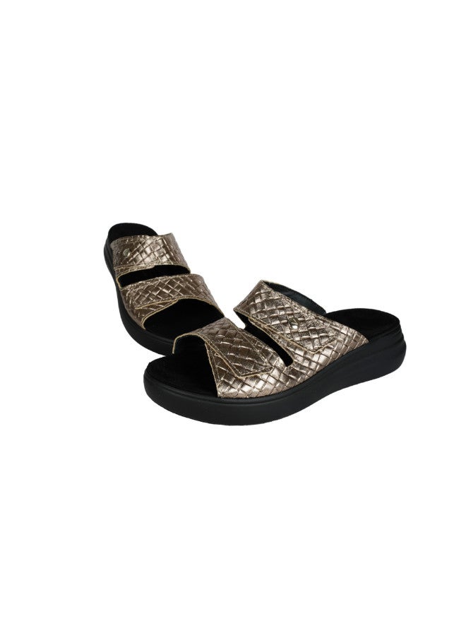 VITAL 148-1082 Vital Ladies Sporty - Grito Sandals 91000AS Silver - Image 3