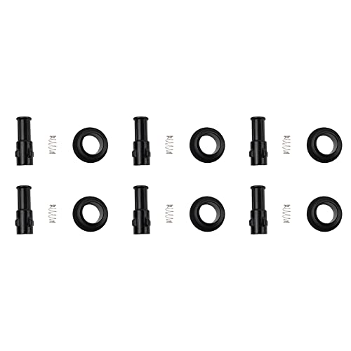 TRQ Engine Ignition Coil Boot Kit Set of 6 for Buick Cadillac Chevy GMC Saab - Image 1