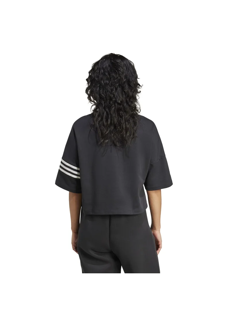 اديداس adidas NEUCL TEE Black Originals Women T-SHIRTS