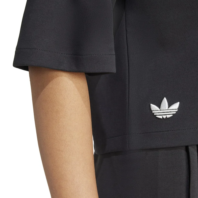 adidas تي شيرت نيوكل أسود أوريجينالز نسائي