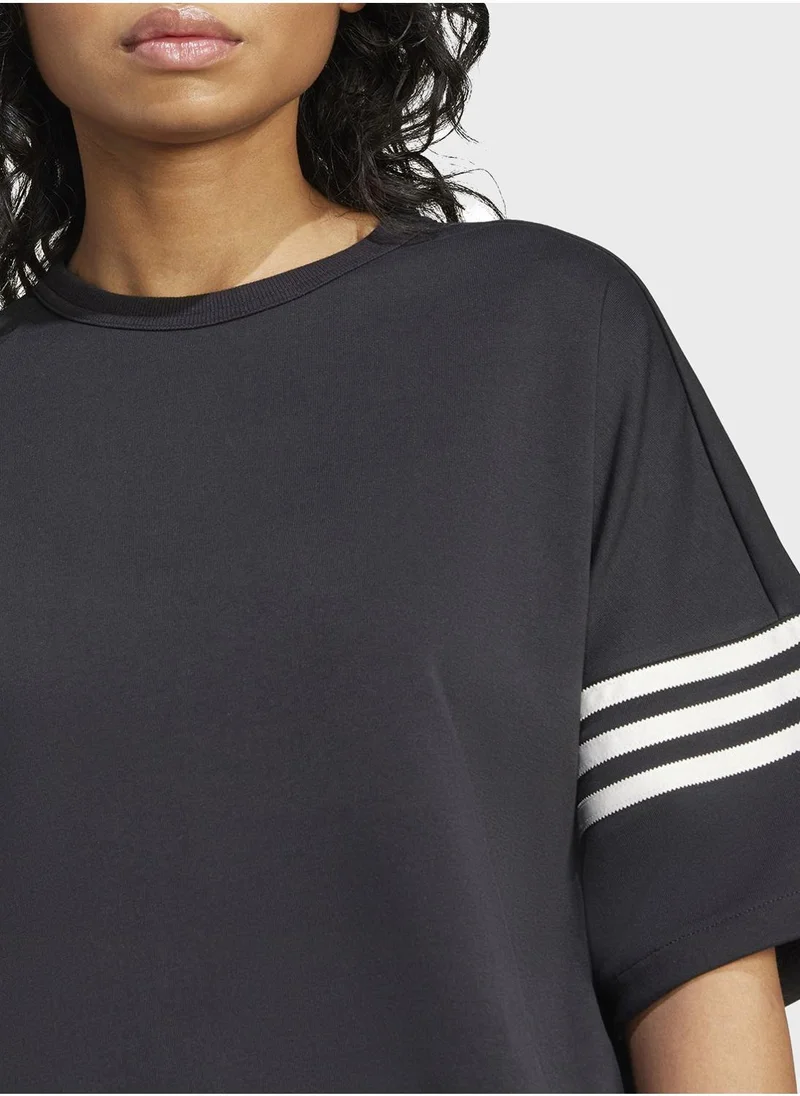 Adidas NEUCL TEE Black Originals Women T-SHIRTS