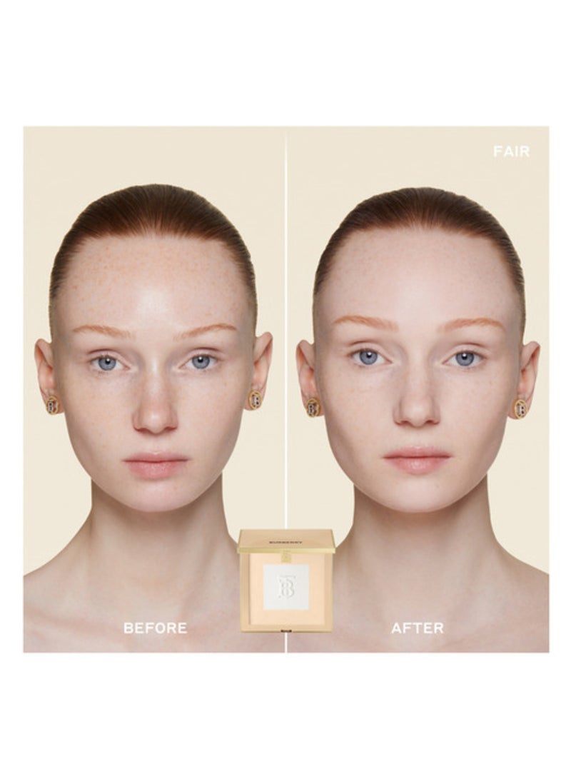 BURBERRY بودرة بربري بيوند وير للتثبيت والتنعيم 01 فير، 11 جرام - Image 4