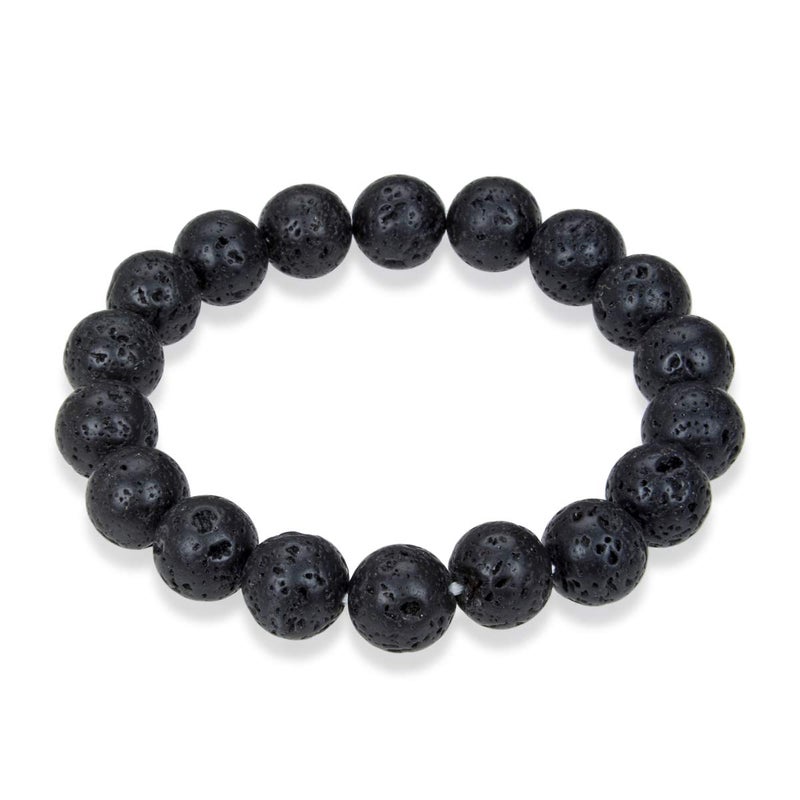 Adabele 'Adabele 1pc Natural Stretch Gemstone Bracelet 10mm (0.39'') Bead 7 Inch to 8.5 Inch Healing Crystal Energy Quartz Chakra Jewelry Women Men Birthday Gift' - Image 1