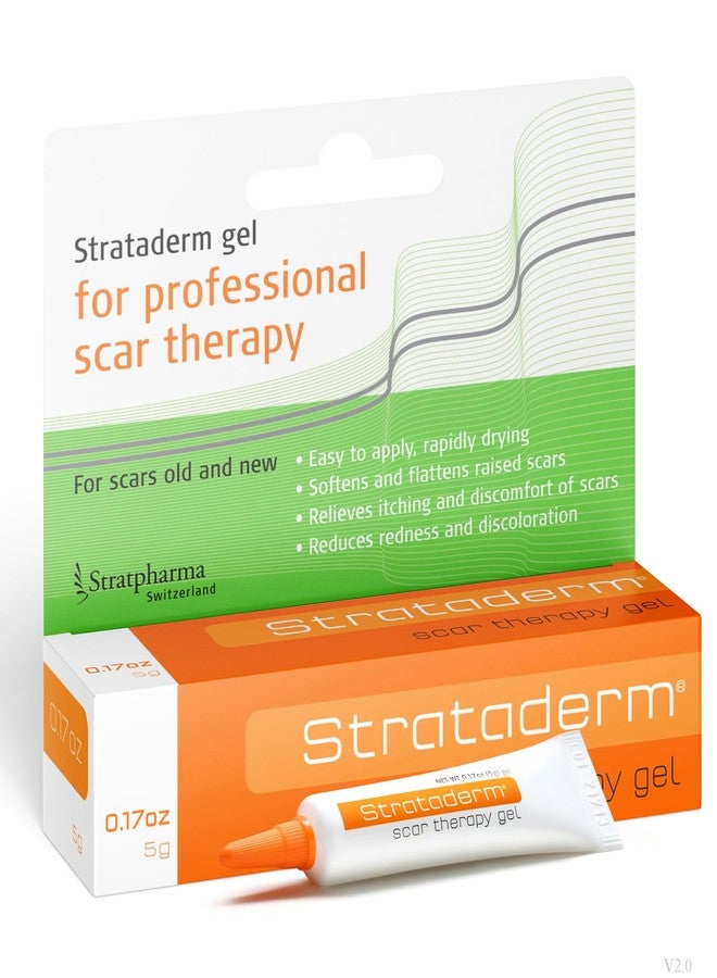 Strataderm Professional Scar Therapy Gel | Old and New Scars from General Surgery, Trauma, Wounds, Burns, Bites, Acne & Skin Disease | Reduces Redness, Discoloration, Discomfort & Itch | 5g (0.17oz) - Image 1