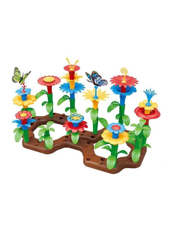 BELLSBERRY - 76 Pieces Educational Flower Garden Building Toys - Image 1