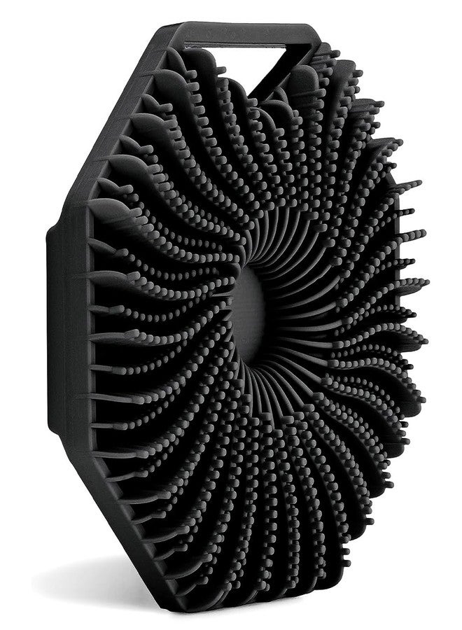 ليفة استحمام سيليكون متعددة الاستخدامات - فرشاة تنظيف عميق وتقشير لبشرة ناعمة وملساء، تُحسّن ملمس البشرة، تُنشّط الدورة الدموية، ليفة استحمام لطيفة وصحية للرجال والنساء - Image 1