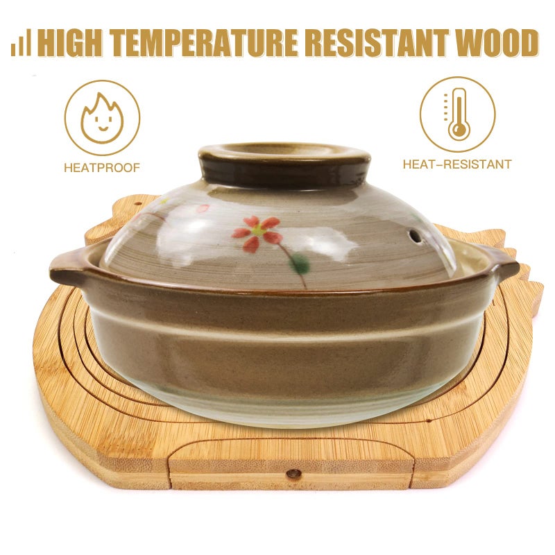 MYOSOTIS Foldable Fruit Basket Collapsible Bamboo Fruit and Veggie Basket Fruit Bowl Holder and Dried Fruit Basket For Holiday Party (Duck) - Image 4