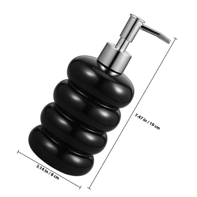 Ceramic Soap Dispenser Shampoo Lotion Bottle Hand Wash Dispenser Liquid Soap Dispenser - Image 2