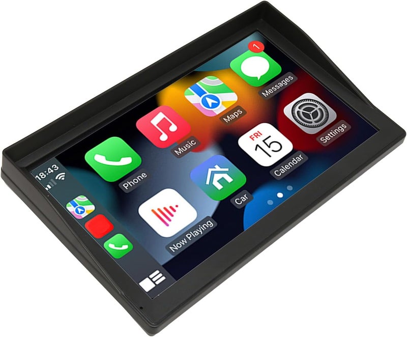 كلاراكو ستيريو سيارة مع كاميرا لوحة القيادة، شاشة IPS عالية الدقة 9 بوصة، مستقبل صوت السيارة لاسلكيًا مع وصلة مرآة بلوتوث، مخرجات صوت متعددة، سهل التركيب - Image 3