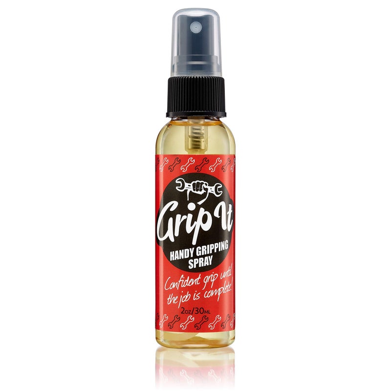 SPIN IT GRIPPING SOLUTION Better Hand Grip Spray for Pole Dancing Aerial Silks Supercharge Tennis Overgrips Pickleball Paddles Grip Replacement 2 oz