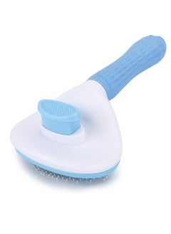 Generic Self Cleaning Slicker Brush, Dog Cat Bunny Pet Grooming Shedding Brush - Easy to Remove Loose Undercoat, Pet Massaging Tool Suitable for Pets with Long or Short Hair 