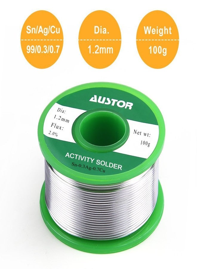AUSTOR 1.2mm Lead Free Solder Wire with Rosin Core - Image 2