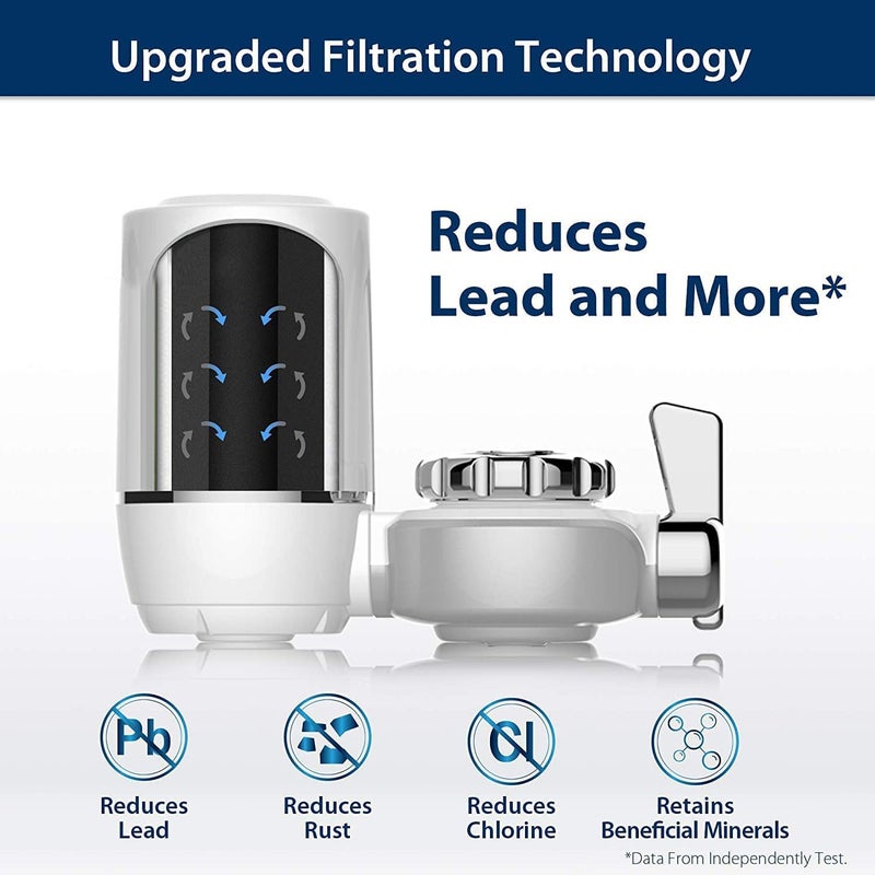Waterdrop WD-FF-01A Replacement Filter, Faucet Water Filter, Replacement for WD-FC-01, WD-FC-02, WD-FC-06, Reduces Chlorine, Taste and Odor, Last Up to 9 Months (Pack of 3) - Image 3