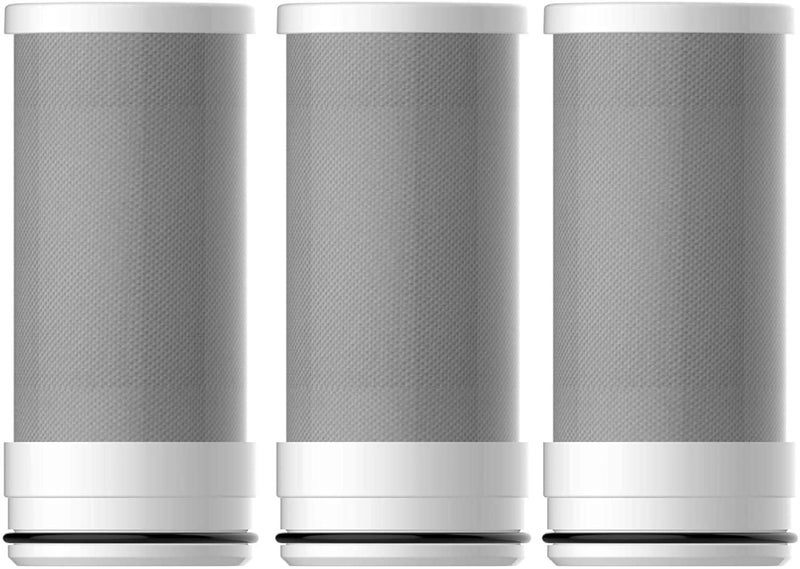 Waterdrop WD-FF-01A Replacement Filter, Faucet Water Filter, Replacement for WD-FC-01, WD-FC-02, WD-FC-06, Reduces Chlorine, Taste and Odor, Last Up to 9 Months (Pack of 3) - Image 1