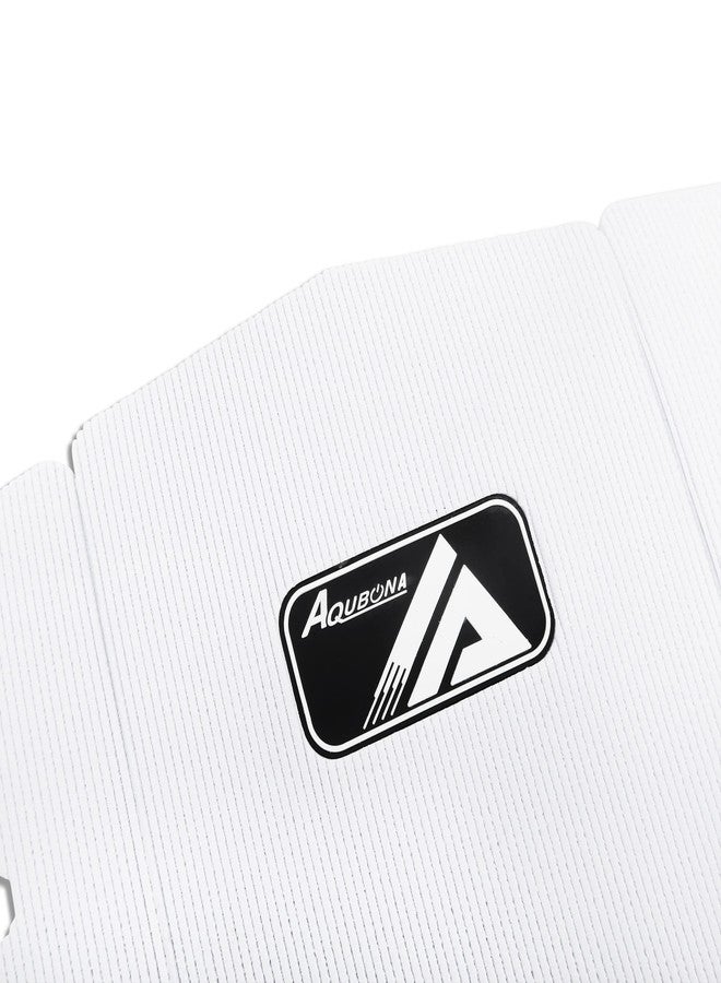 Lonnngg 3 Piece Stomp Pad Surfboard EVA Traction Pad Adhesive Professional Tail Pad/Applies All Boards - Surfboards, Shortboards, Longboards, Skimboards (White Circle) - Image 3