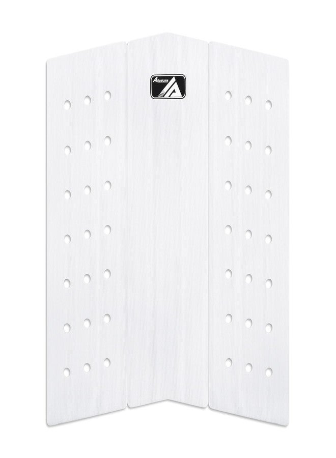 Lonnngg 3 Piece Stomp Pad Surfboard EVA Traction Pad Adhesive Professional Tail Pad/Applies All Boards - Surfboards, Shortboards, Longboards, Skimboards (White Circle) - Image 4