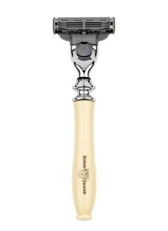 Edwin Jagger Dwin Jagger Chatsworth Handle For A Gillette Mach 3 Razor (Imitation Ivory)  - Image 2