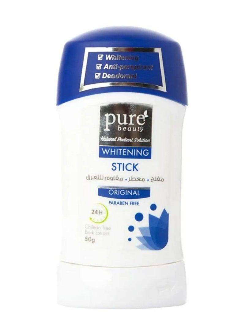PURE Deodorant stick to lighten the skin, original, 50 gm