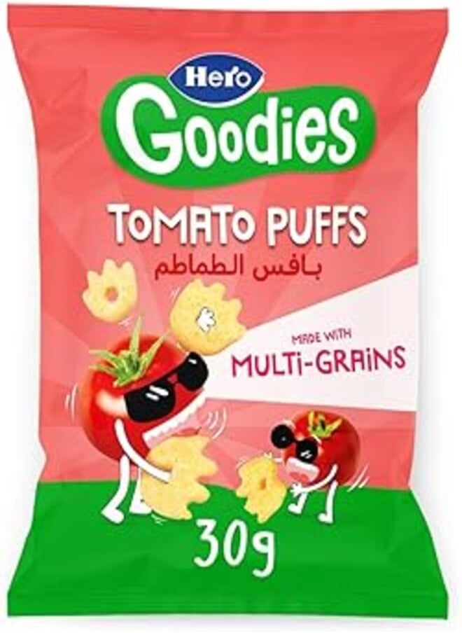 Hero Hero Goodies Tomato Puffs 30g 