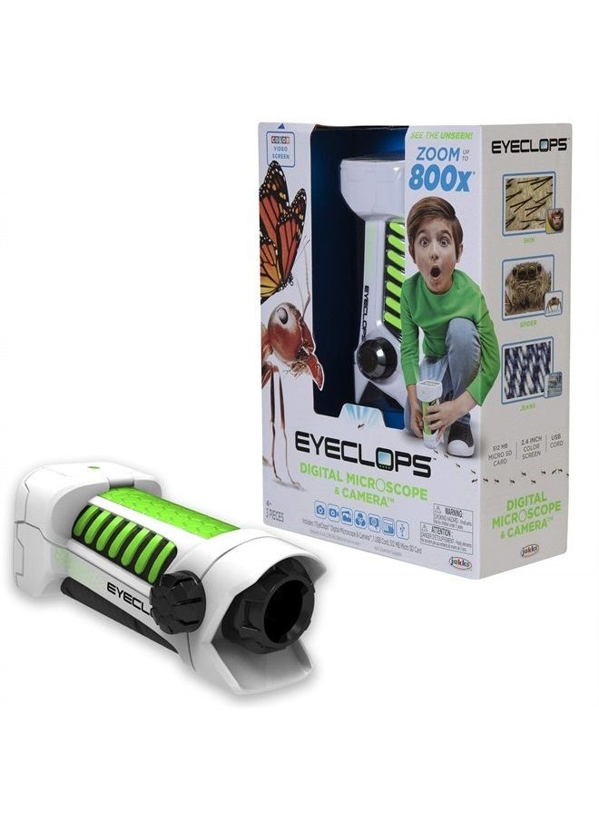 Eyeclops EyeClops Digital Microscope & Camera with Built in Color Screen -800X Zoom- Wireless - Use Indoors & Outdoors- Take Pictures & Video - Download to Windows PC & Mac – STEM  - Image 2