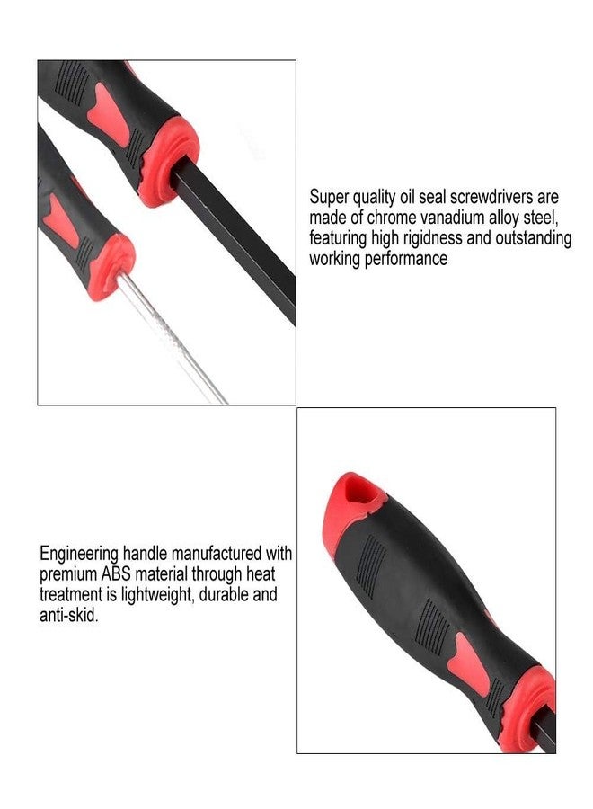 VENEKETY 9Pcs Precision Scraper Scraping Hose Removal Puller Hook and Pick Set for Automotive and Electronic Tools | Oil Seal Puller Gasket O-Ring Hose Removal Tool | Trim Removal Tools for Car - Image 2