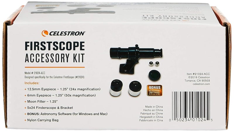 Celestron 21024-ACC FirstScope Accessory Kit (Black) - Image 2