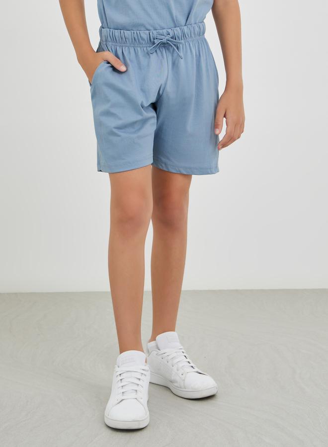 Styli Styli Boys Typography Print Oversized T-Shirt and Shorts Set  - Image 4