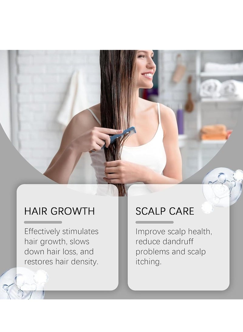 Miurixo PP405 علاج الشعر، زيت نمو الشعر SCU-405، سيروم مضاد لتساقط الشعر، زيت مغذي لفروة الرأس، إصلاح التلف، منع التساقط، سريع الامتصاص وغير دهني (قطعة واحدة) - Image 3