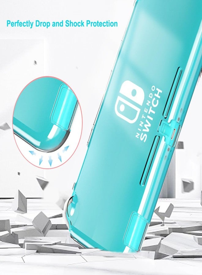 Sunmike Protective Case for Nintendo Switch Lite, Durable Clear Cover for Nintendo Switch Lite Case with Shock-Absorbent & Anti-Scratch Switch Lite Accessories Slim Skin Shell - Transparent - Image 3