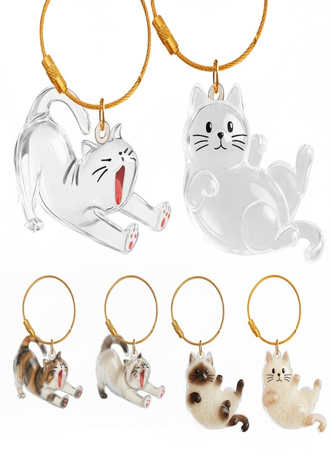 OGNWFUNK 2Pcs Cat Hair Keepsake Bottles, Pet Hair Keychain for Collecting Hair, Furever Gift for Pet Lovers, Cat Keychain Memory Keepsake - Image 1